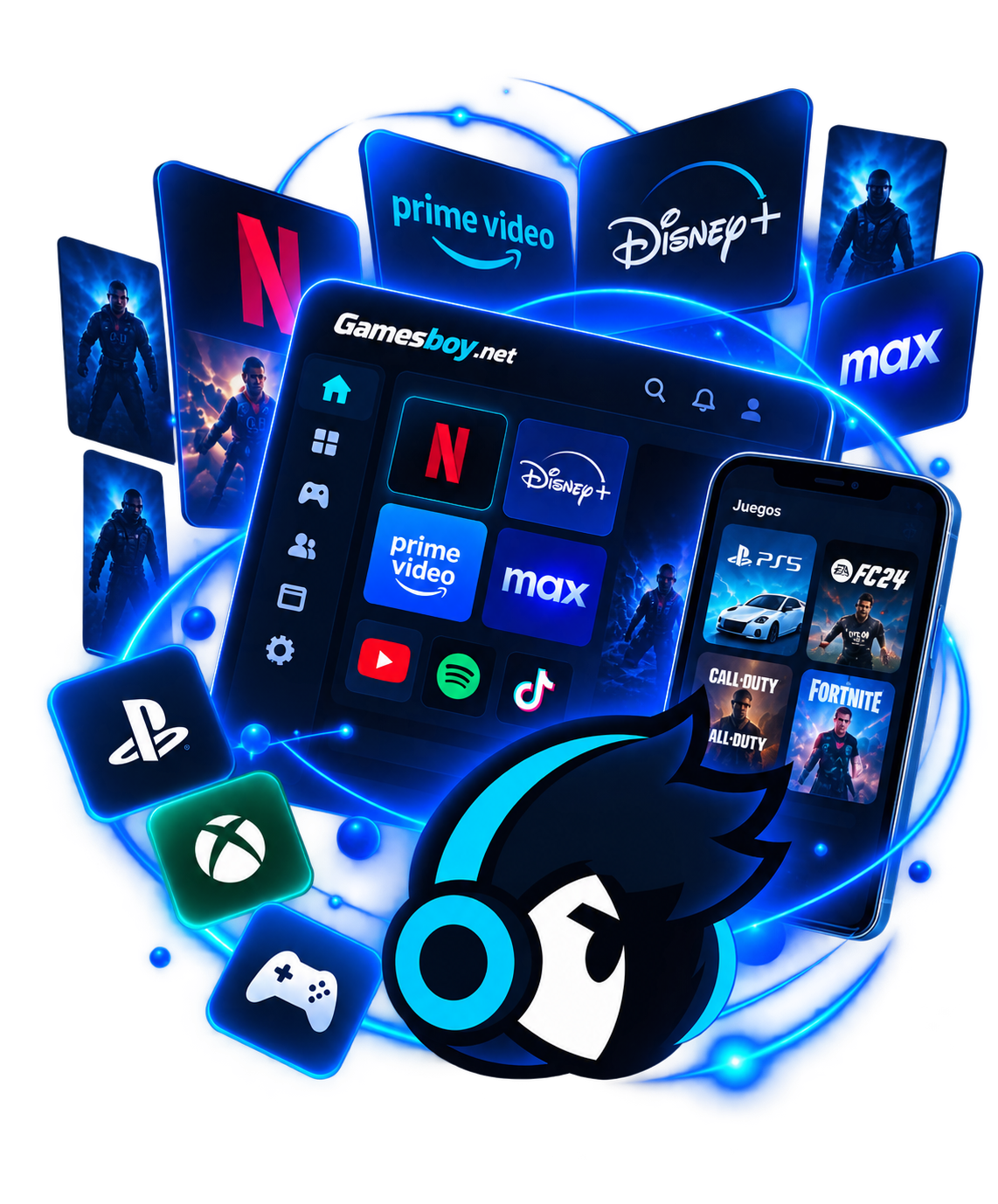 GamesBoy.net Entertainment Platform